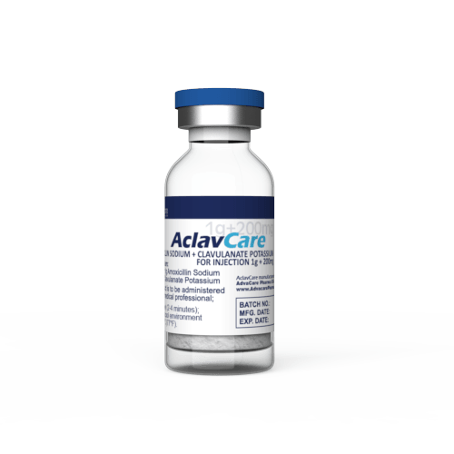 Amoxicillin + Clavulanate for Injection (1 vial)