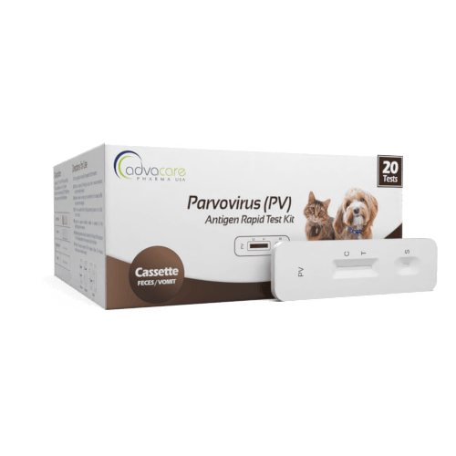 Parvovirus (PV) Test Kit (box of 20 diagnostic tests)