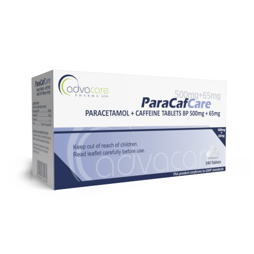 Paracetamol + Caffeine Tablets (box of 240 tablets)