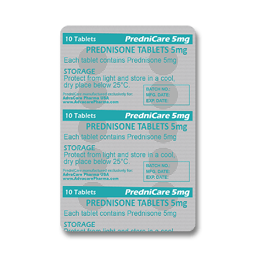Comprimidos de Prednisona (blíster de 10 comprimidos)