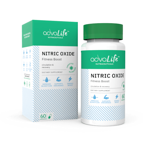 Capsules d'Oxyde Nitrique (1 boîte et 1 bouteille)