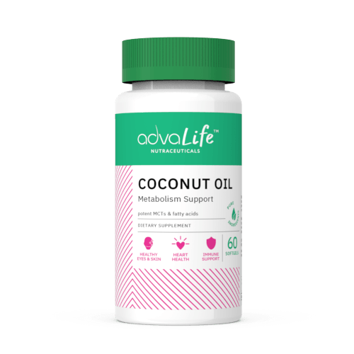 Coconut Oil Capsules (bottle of 60 softgels)