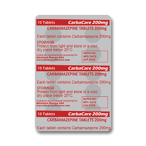 Comprimidos de Carbamazepina (blíster de 10 comprimidos)