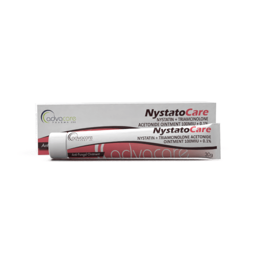 Nystatin + Triamcinolone Acetonide Ointment (1 box and 1 tube)