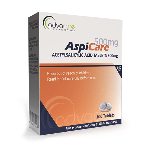 Acetylsalicylic Acid Tablets (box of 100 tablets)