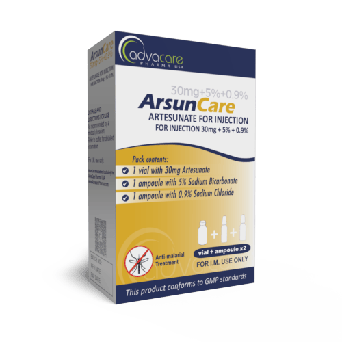 Artesunate pour Injection (boîte de flacons et ampoules de diluant)