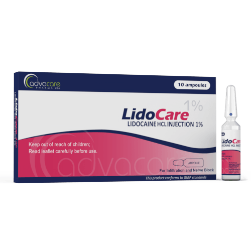 Injection de Lidocaïne HCl (1 boîte et 1 ampoule)