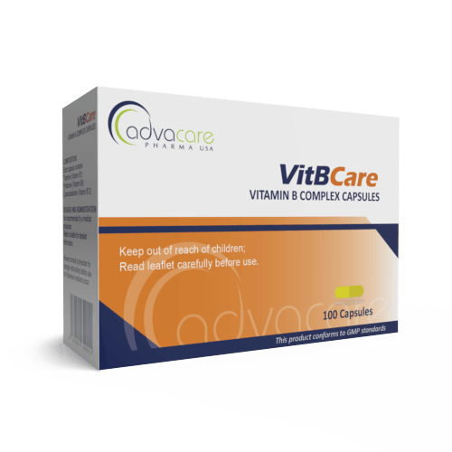 Capsules de Complexe Vitamine B (boîte de 100 capsules)