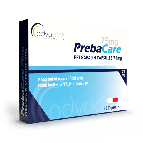 Pregabalin Capsules (box of 30 capsules)