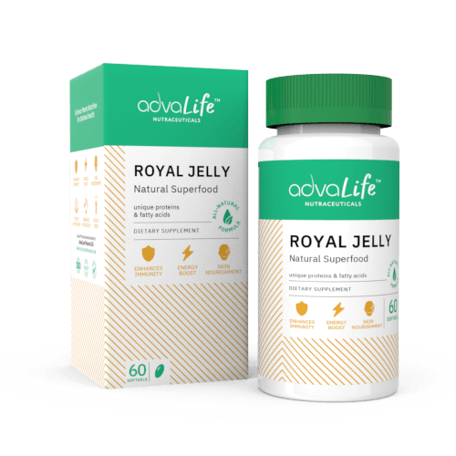 Capsules de Gelée Royale (1 boîte et 1 bouteille)