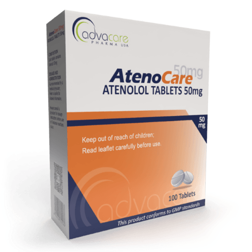 Atenolol Tablets (box of 100 tablets)