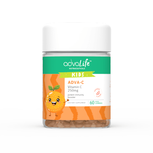 Gomitas de vitamina C para niños (frasco de 60 gomitas)