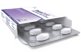 Paracetamol pharmaceutical tablets manufactured by AdvaCare Pharma.