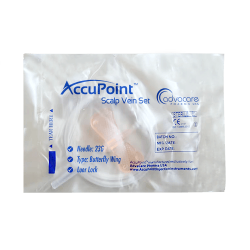 Scalp Vein Sets (1 piece/blister pack)