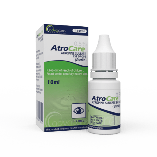 Atropine Eye Drops (1 box and 1 bottle)