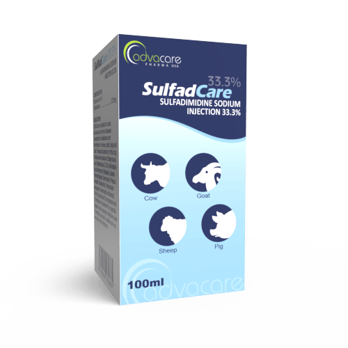 Sulfadimidine Sodium Injection (box of 1 vial)