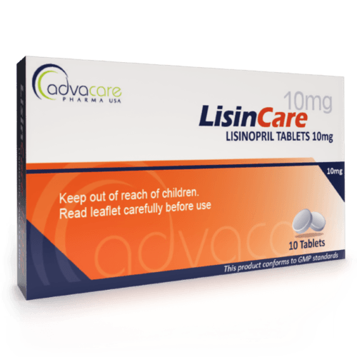 Lisinopril Tablets (box of 10 tablets)