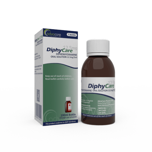 Diphenhydramine Oral Solution (1 box and 1 bottle)