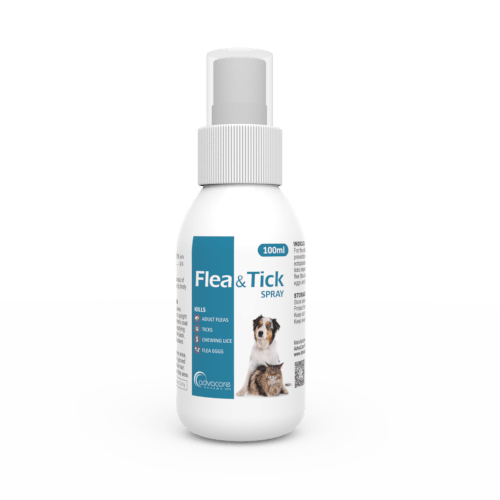 Fipronil Spray para Pulgas y Garrapatas (1 botella con dispensador de spray)