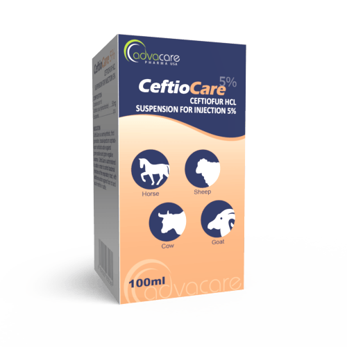 Ceftiofur HCl Suspension for Injection (box of 1 vial)