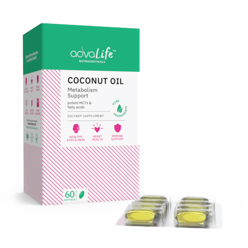 Coconut Oil Capsules (1 box and 1 blister)