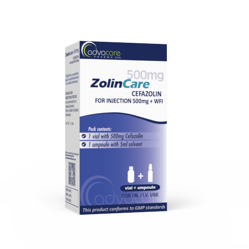 Cefazolin with Water for Injection (box of 1 vial)