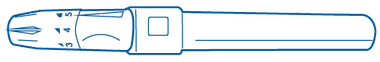 Blood Glucose Monitor Lancing Device