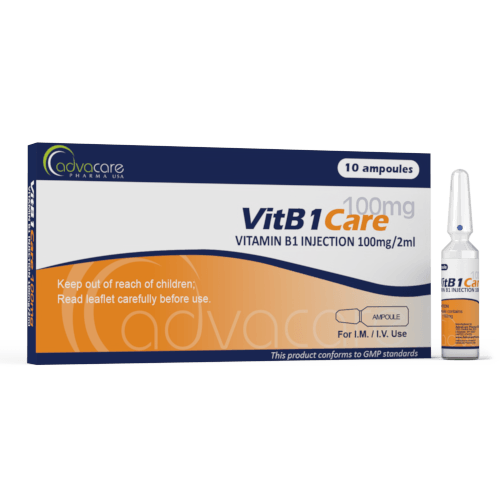 Vitamin B1 Injection (Thiamine HCl) (1 box and 1 ampoule)