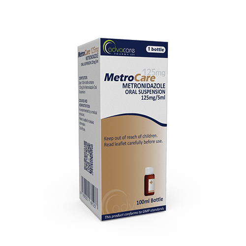 Suspension de Métronidazole (boîte de 1 flacon)