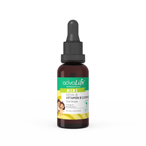 Complexe de vitamines B en gouttes pour enfants (bouteille de 30ml)