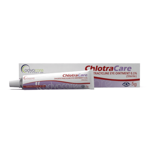 Chlortetracycline Eye Ointment (1 box and 1 tube)