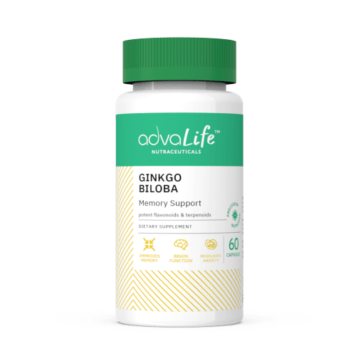 Capsules de Ginkgo Biloba (bouteille de 60 capsules)