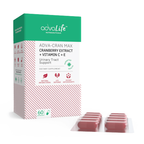 Cranberry + Vitamin C & E Capsules (1 box and 1 blister)