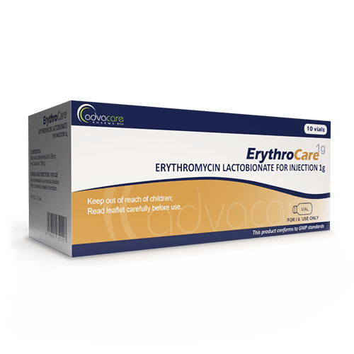 Érythromycine Lactobionate pour Injection (boîte de 10 flacons)