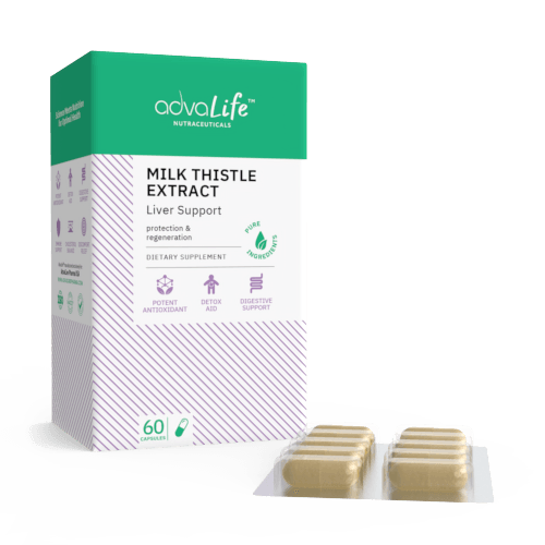 Milk Thistle Capsules (1 box and 1 blister)