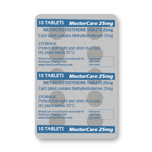 Comprimidos de Mesterolona (blíster de 10 comprimidos)
