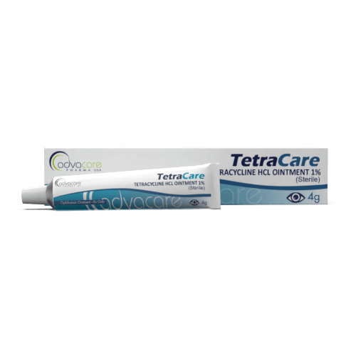 Tetracycline HCl Eye Ointment (1 box and 1 tube)