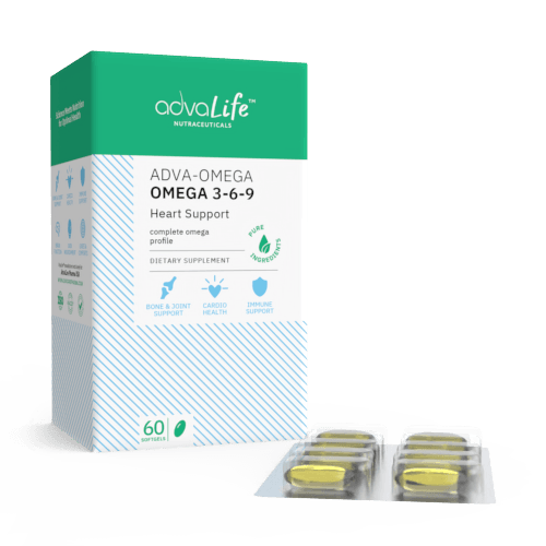 Capsules d'Omega 3-6-9 (1 boîte et 1 blister)