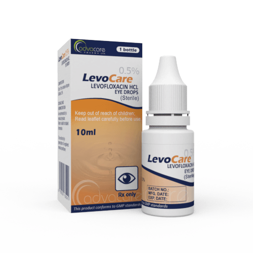 Levofloxacin Eye Drops (1 box and 1 bottle)