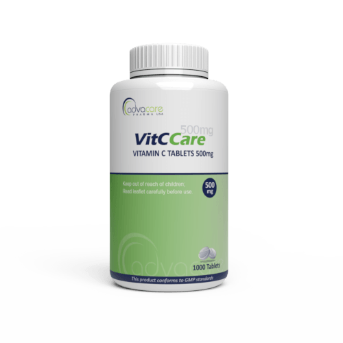 Comprimidos de Vitamina C (frasco de 1000 comprimidos)