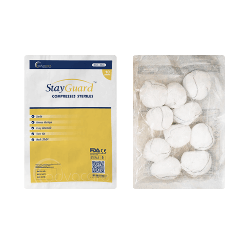 Gauze Balls (10 pieces/blister pack)