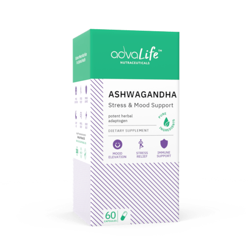 Ashwagandha Capsules (box of bottle)