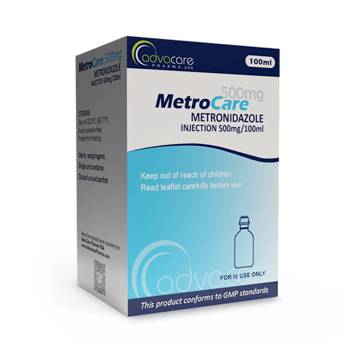 Inyección de Metronidazol (caja de 1 frasco)