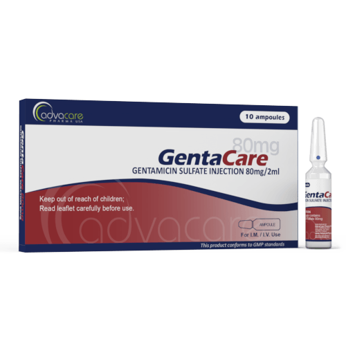 Gentamicin Injection (1 box and 1 ampoule)