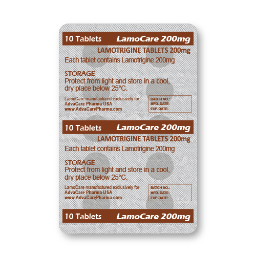 Comprimidos de Lamotrigina (blíster de 10 comprimidos)