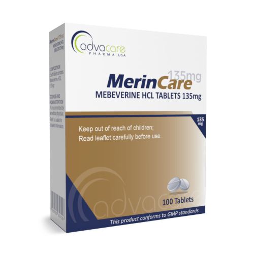 Mebeverine HCl Tablets (box of 100 tablets)