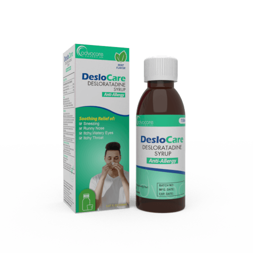 Desloratadine Syrup (1 box and 1 bottle)