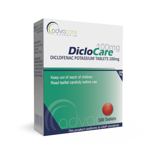 Diclofenac Potassium Tablets (box of 100 tablets)