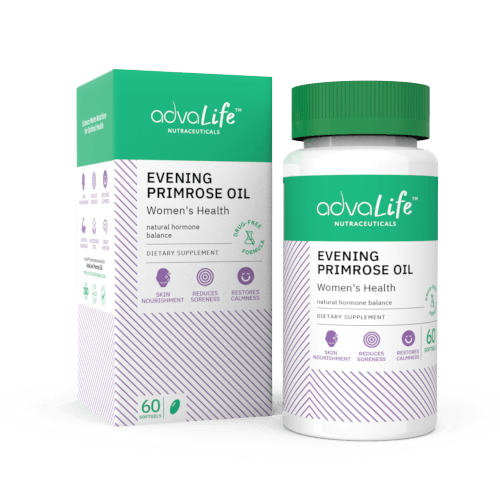 Evening Primrose Oil Capsules (1 box and 1 bottle)