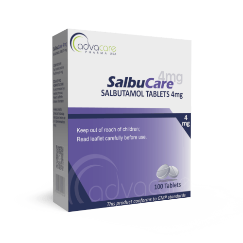 Salbutamol Tablets (box of 100 tablets)